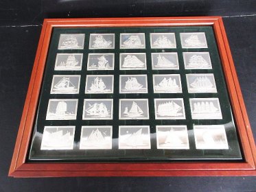 フランクリンミント　シルバープレートTHE GREATSAILING SHIPS of HISTORY（銀・シルバー）買取させて頂きました