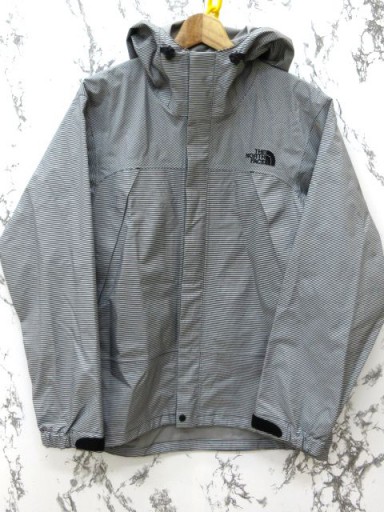 THE NORTH FACE ノースフェイス マウンテンパーカー 千鳥格子 グレー ...