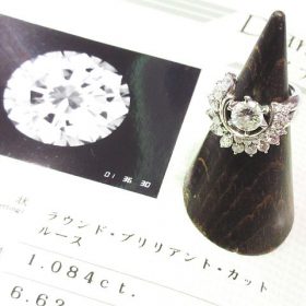 1ctオーバー ダイヤ プラチナ リング 買い取りました♪ 金 プラチナ ダイヤ リング ネックレス イヤリング ピアス ブレスレット 喜平 高価買取中！