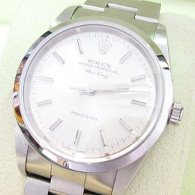 ROLEX エアキング Ref.14000M Z番 シルバー文字盤 腕時計 買い取りました♪ サブマリーナ デイトジャスト エクスプローラー デイトナ シードゥエラー ヨットマスター 高価現金買取！