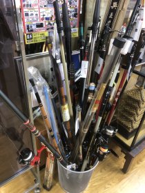 釣具　リバースは釣り関係の買取りはウエルカムです