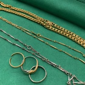 【リバース尾道店】30年前の切れた指輪なども喜んで買い取ります♪ 金・プラチナのネックレス・リング買い取りました！