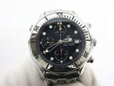 オメガ　シーマスタープロフェッショナルクロノメーター　300m／1000ft買取りました