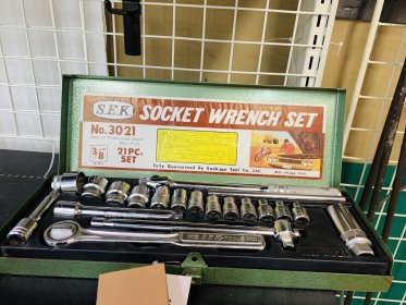 リサイクルショップリバース三原店　スエカゲ工具セット買取りました