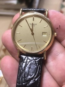 ティソット　TISSOT18金の腕時計買取りました