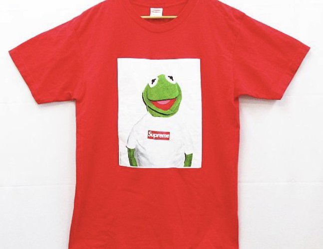 激レア 美品 SUPREME シュプリーム 08SS Kermit カーミット Tシャツ 