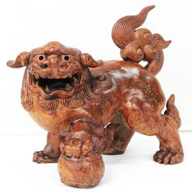 ☆ リサイクルショップ リバース 竹原店 備前焼 陶正園造 玉獅子 入荷しました~☆