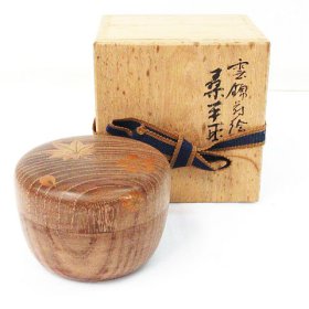 ☆ リサイクルショップ リバース 竹原店 雲錦蒔絵 桑平棗 茶道具 茶入 入荷しました~☆