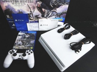 PlayStation4 モンスターハンターワールドStarterPack White CUH-2100A B02 500GB 本体同梱版買取ました☆