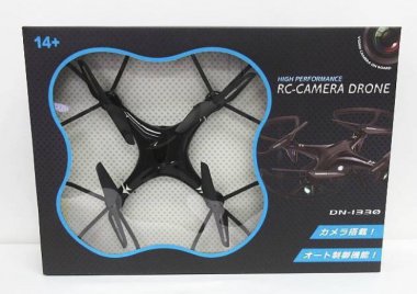 未使用 ドローン RC-CAMERA DRONE DN-1330 TOHO カメラ搭載 オート機能制御付き 買い取り致しました！オモチャ ラジコン 買取