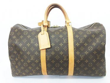 LOUIS VUITTON ルイヴィトン M41426 モノグラム キーポル50 ボストンバッグ ハンドバッグ 鞄 ポワニエ ネームタグ付