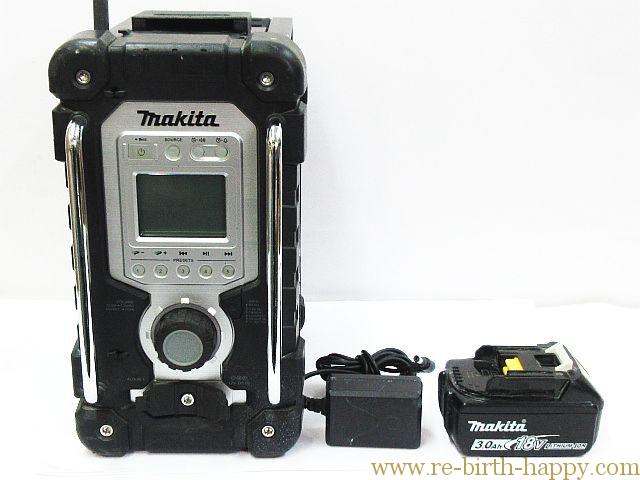 makita 防水防塵ラジオ MR103 ACアダプター + 18V 3.0Ah バッテリー