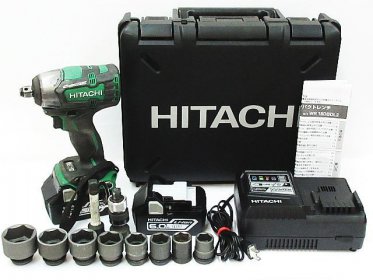 HITACHI 日立 18V 6.0Ah コードレスインパクトレンチ WR18DBDL2 2LYPK アグレッシブグリーン買い取りました！