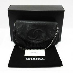 CHANEL シャネル キャビアスキン チェーン ショルダーバッグ ブラック 買取いたしました♪ ブランド品の買取お任せください!!