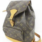 LOUIS VUITTON ルイヴィトン M51136 モノグラム モンスリMM 巾着 リュックサック買取りました