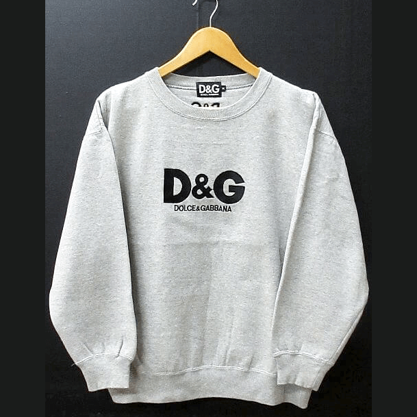 D&G DOLCE&GABBANA ドルチェ&ガッバーナ ロゴスウェット ...