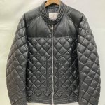 【プレミアムリバース三原店】モンクレールのダウンはなぜ高い！？ MONCLER キルティングレザーダウン買い取りました♪