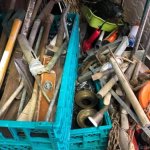 外に置きっぱなしの道具ありませんか？昔使っていた大工道具買取ります！