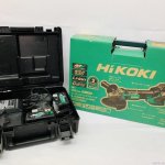 リサイクルショップリバース　Hi-KOKIのコードレスグラインダー　コードレスインパクトドライバー買取りました