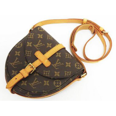 LOUIS VUITTON ルイヴィトン モノグラム シャンティPM ショルダーバッグ M51234 ブラウン by