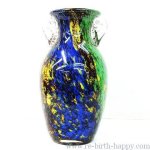 ☆ リサイクルショップ リバース 竹原店 KAMEI GLASS カメイガラス マーブルガラス 花瓶 カラフルマーブル柄 入荷しました~☆