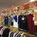 東広島店 メンズ衣類 ３００円 ５００円 ブランド１０００円 均一 コーナー 作りました～!Y’ｓ アルマーニ デザイナーズブランド ルード セレクト アメカジ スポーツ強化買取中！！