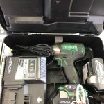 電動工具 インパクトドライバー HITACHI 買取いたしました✩