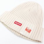 Supreme シュプリーム 17SS Overdyed Ribbed Beanie スモールボックスロゴ ビーニー ニット帽 半タグ付き買取ました☆