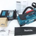 未使用品 makita マキタ 充電式 チェンソー MUC254DRGX バッテリー2個 充電器 セット買取ました！電動工具
