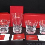 バカラ Baccarat ビバ 2013 タンブラー ロックグラス ベルーガ 2010 ペア クリスタル グラス ローラ ハイボールグラス 計4点 買取りました！