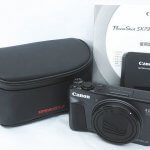 Canon キヤノン Power Shot SX730 HS 約2030万画素  4.3-172.0mm 1:3.3-6.9 光学40倍ズーム ブラック 動作品 ケース付き 買取りました