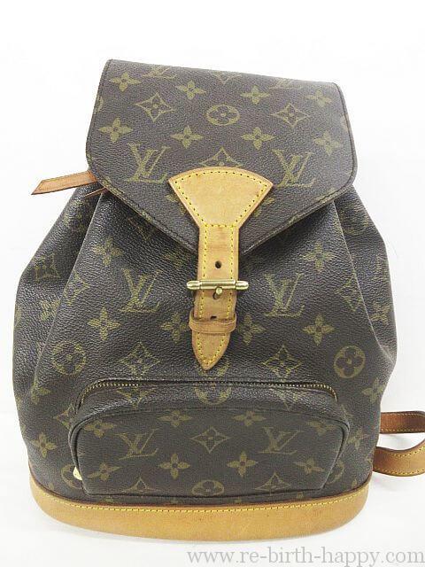 LOUIS VUITTON ルイヴィトン M51136 モノグラム モンスリMM 巾着 リュックサック買取りました | リサイクルショップ