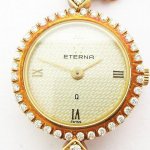 ETERNA エテルナ ゴージャス K18 750 YG 金無垢 腕時計 レディース 買取りました