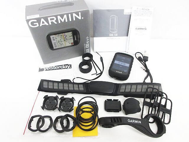GARMIN ガーミン GPSサイクルコンピューター EDGE 830セット 買取り 