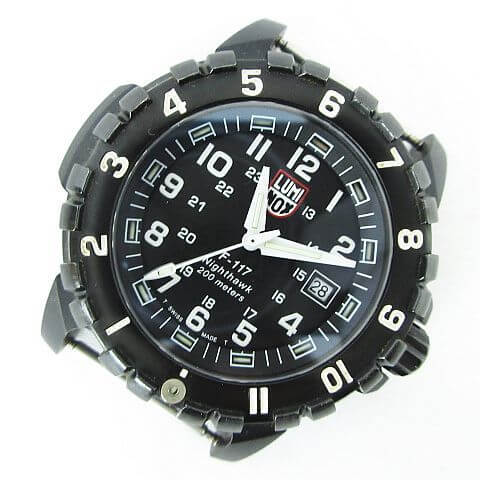 LUMINOX ルミノックス SERIES 6400 200 meters Nighthawk ナイトホーク F-117 ベルトなし クォーツ