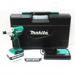 makita マキタ インパクトドライバー M698D M698DSX 18V 1.5Ah 充電器 バッテリー×2 ビット ケース付き 買取りました