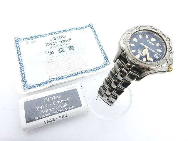 SEIKO スキューバ 200m 7N35-6120 SEIKO セイコー スキューバ