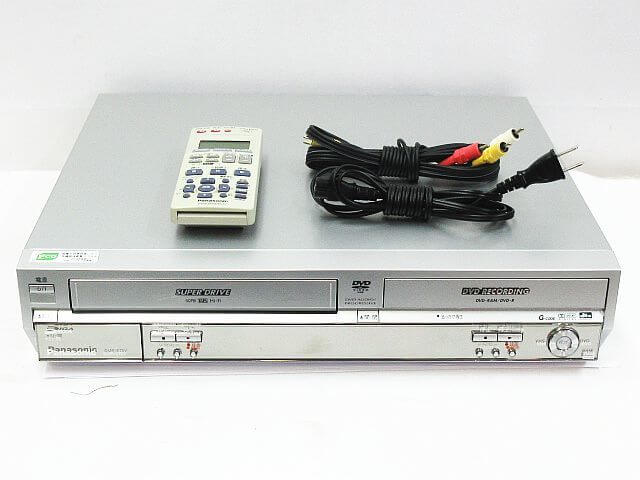 Panasonic パナソニック VHS 一体型 DVD ビデオ レコーダー ビデオデッキ 買取りました | リサイクルショップ リバース