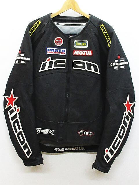 ICON MOTOSPORTS アイコン LEATHER MERC HERO JACKET レーシング