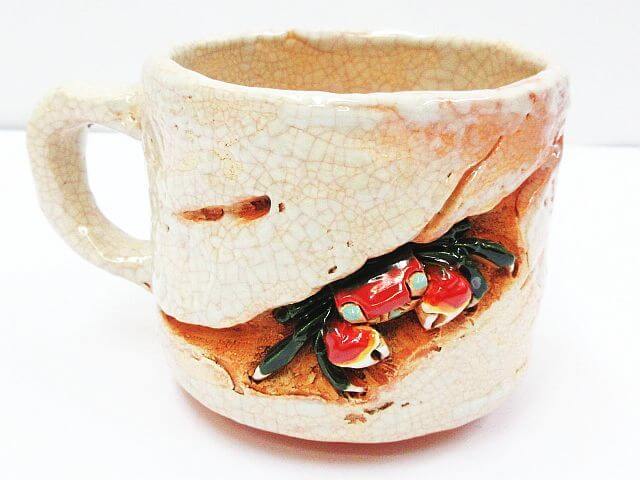 楽山焼　コーヒーカップセット