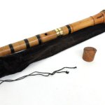 尺八 竹尺八 七孔尺八 泉琴 在銘焼印あり 一尺九寸 約58cm 【ジャンク】【中古】買取りました！！