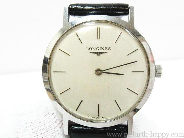 LONGINES  ロンジン YG  手巻き レディース時計 クロコ