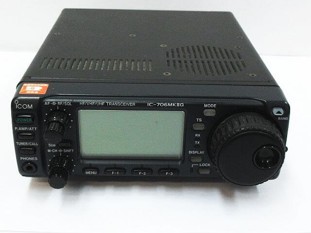 iCOM アイコム IC-706 MKⅡGS 日本製 HF/VHF/UHF/ALL MODE TRANSCEIVER ...