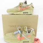 Nike Air Max 90 DESERT ORE x Off White THE TEN EUR43 US9.5 27.5cm買取りました