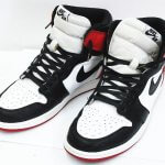 NIKE ナイキ AIR JORDAN 1 RETRO HIGH OG BLACK TOE エアジョーダン スニーカー 買い取りました