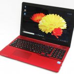 富士通 LIFEBOOK AH42/B3 FMVA42B3R ルビーレッド Celeron3865U/4GB/1TB/Wi-Fi/15.6型WXGA/Win10買取りました