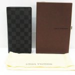 LOUIS VUITTON ルイヴィトン ダミエ グラフィット ポルトフォイユ ブラザ 二つ折り 長財布 N62665 TS4112 メンズ 箱 保存袋付き買取りました